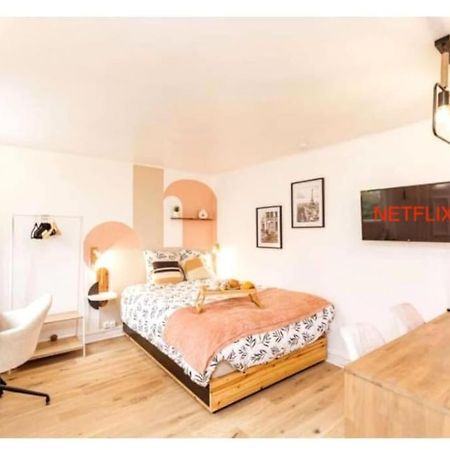 Charmant Studio Lumineux Calme Asnières 외부 사진